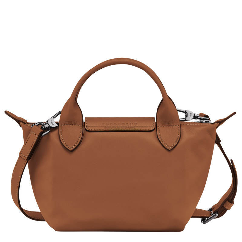 Longchamp |Le Pliage Xtra XS Handtasche Cognac – Leder |Cognac