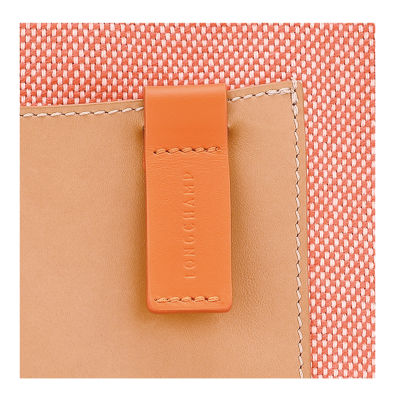 Longchamp |Le Foulonn S Umhängetasche, Tomate – Canvas |Tomate