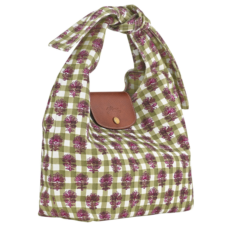 Longchamp |Le Pliage Collection M Schultertasche Artischocke – Canvas |Artischocke