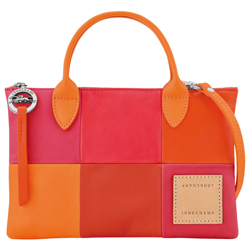 Longchamp |Re-play XS Handtasche Karotte – Leder |Karotte