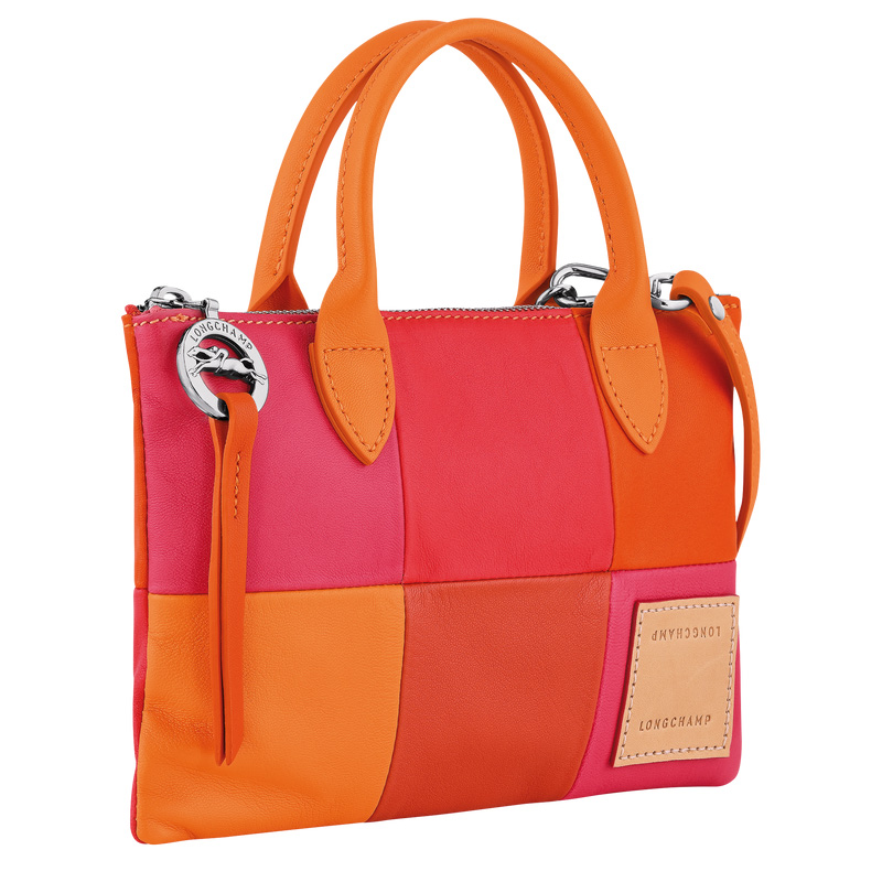 Longchamp |Re-play XS Handtasche Karotte – Leder |Karotte