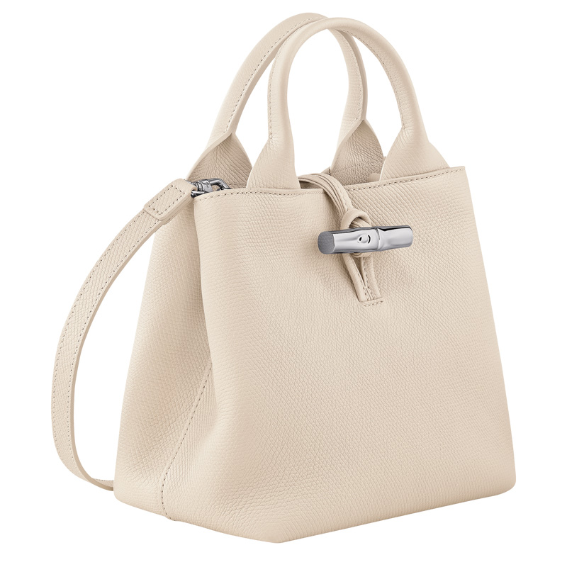 Longchamp |Le Roseau S Handtasche Papier – Leder |Papier
