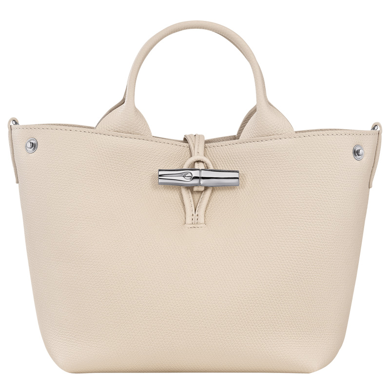 Longchamp |Le Roseau S Handtasche Papier – Leder |Papier