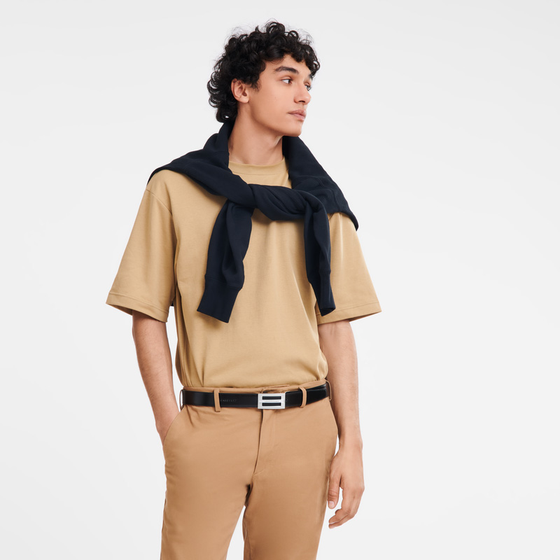 Longchamp |Delta Box Schwarz/Marineblau – Leder |Schwarz/Marineblau