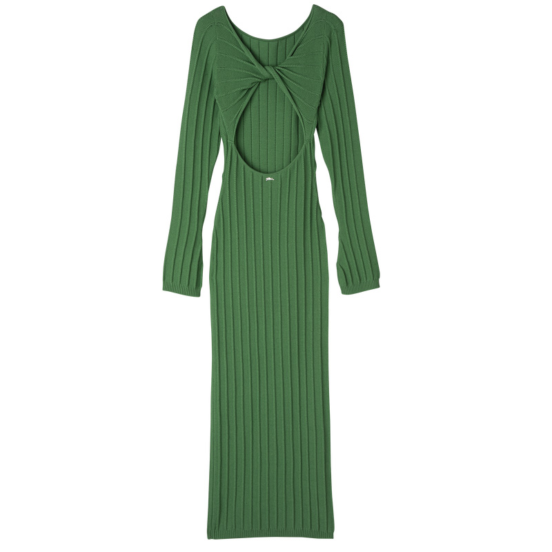 Longchamp |Langes Kleid Thymian – Strick |Thymian Longchamp |Langes Kleid Thymian – Strick |Thymian