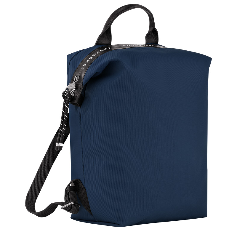 Longchamp |Le Pliage Energy L Rucksack, Marineblau – Recyceltes Canvas |Marineblau