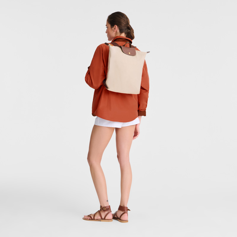 Longchamp |Le Pliage Original M Rucksack Papier – Canvas |Papier