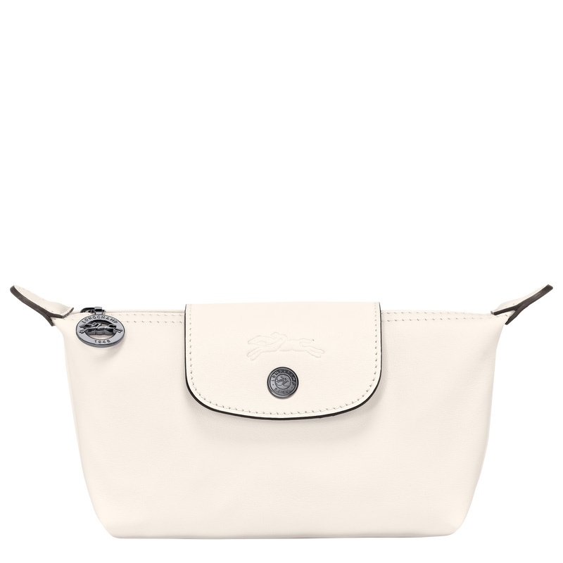 Longchamp |Le Pliage Xtra Beuteltasche Ecru – Leder |Ecru