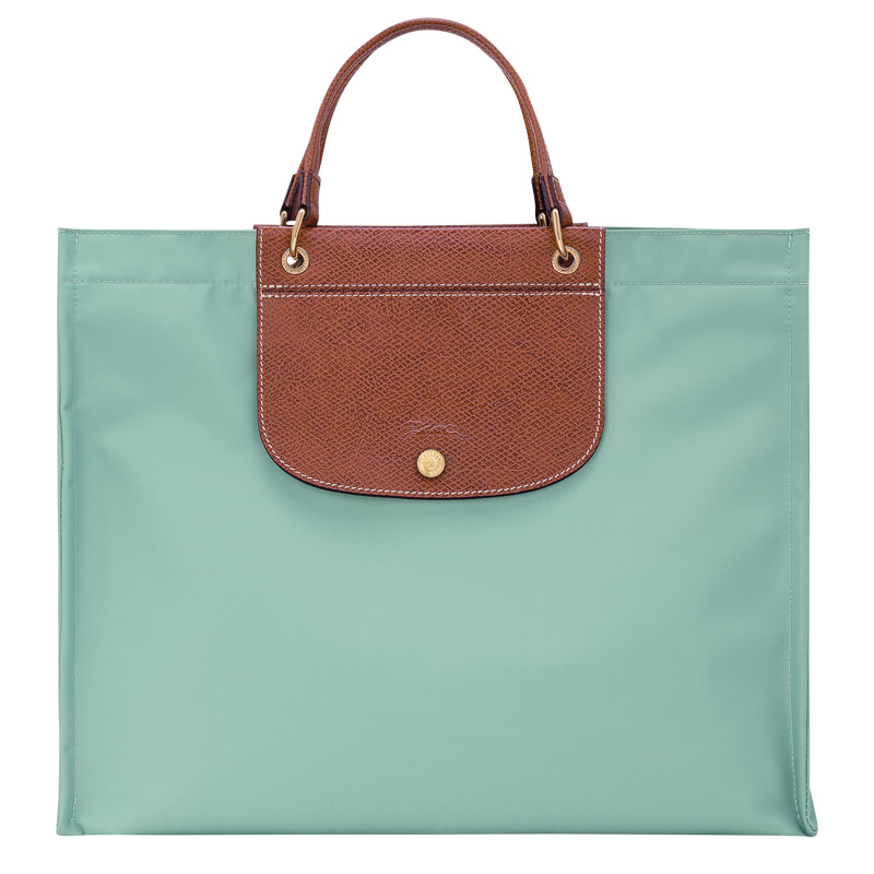 Longchamp |Cabas L Tote Bag, Eisenkraut – Canvas |Eisenkraut