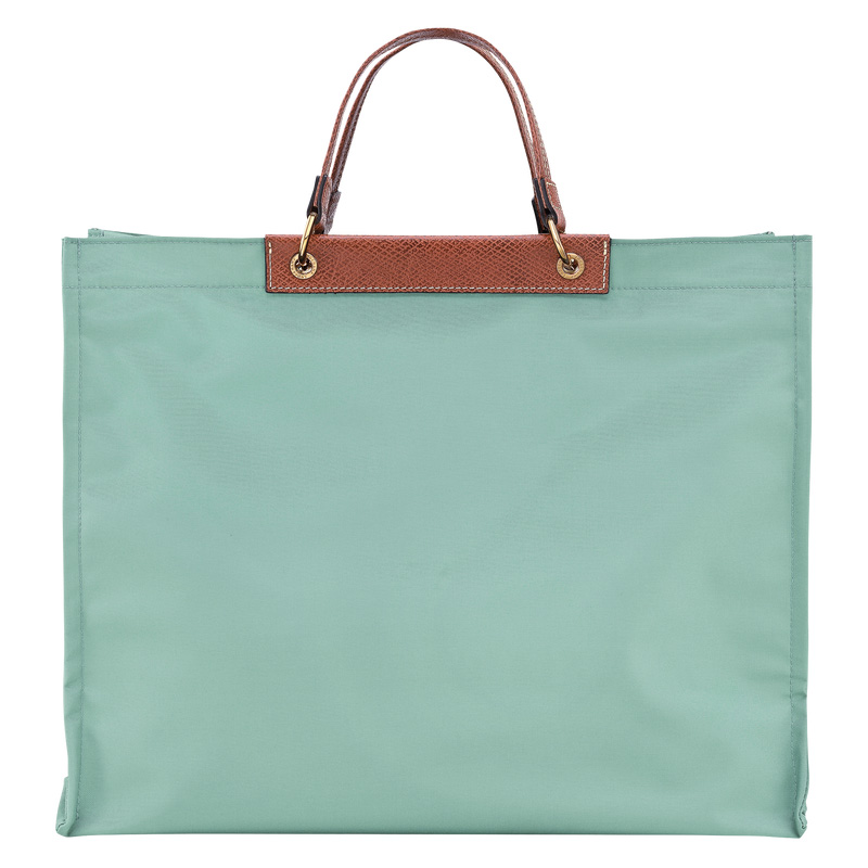 Longchamp |Cabas L Tote Bag, Eisenkraut – Canvas |Eisenkraut