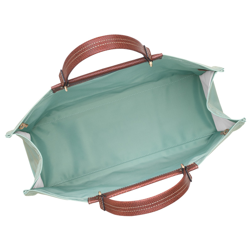 Longchamp |Cabas L Tote Bag, Eisenkraut – Canvas |Eisenkraut