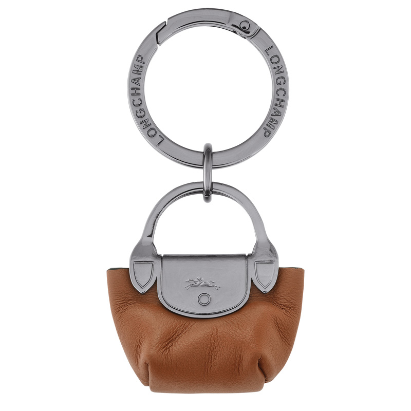 Longchamp |Le Pliage Xtra Schlüsselanhänger Cognac – Leder |Cognac