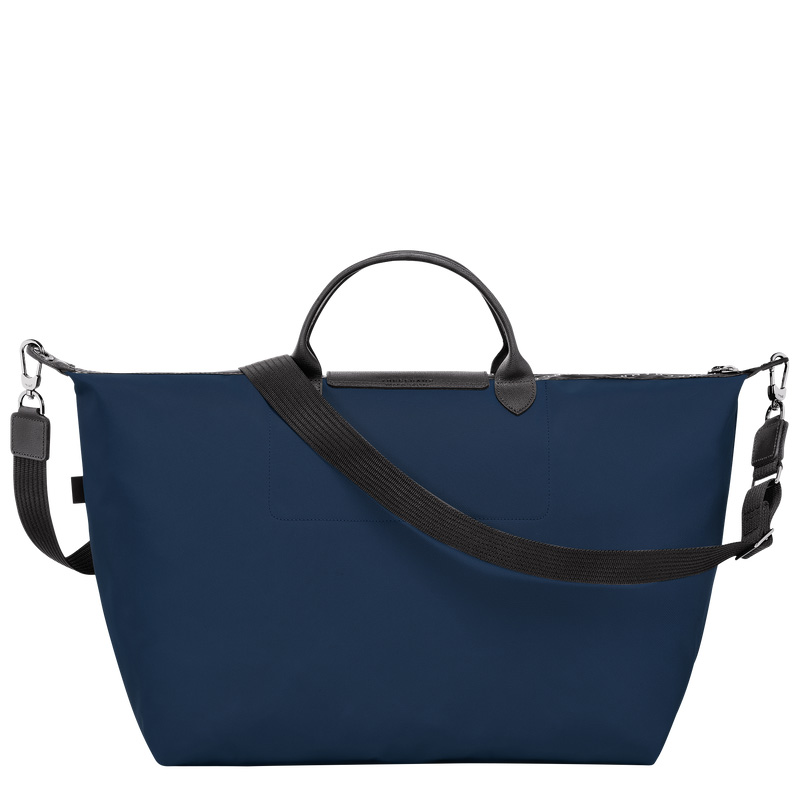 Longchamp |Le Pliage Energy L Reisetasche Marineblau – Recyceltes Canvas |Marineblau
