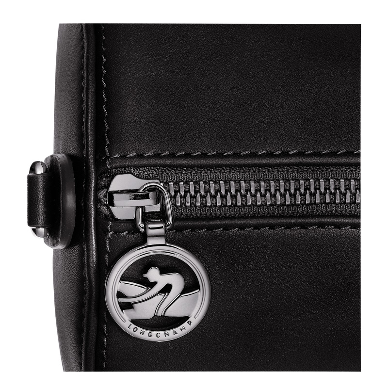 Longchamp |Daylong M Handtasche Schwarz – Leder |Schwarz