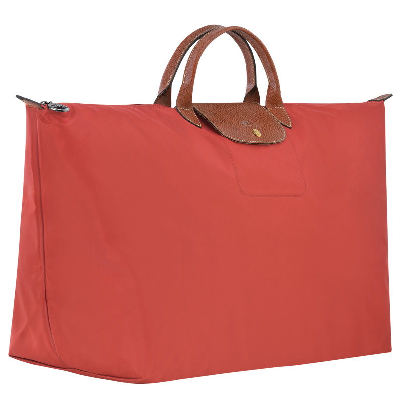 Longchamp |Le Pliage Original XL Reisetasche Tomate – Recyceltes Canvas |Tomate