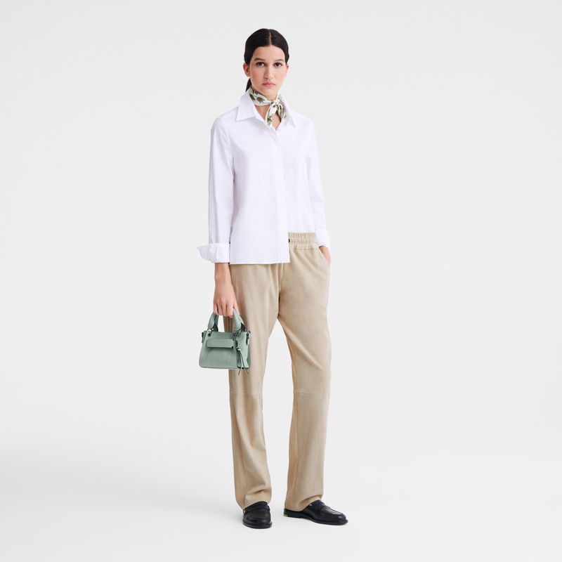 Longchamp |3D XS Handtasche Eisenkraut – Leder |Eisenkraut