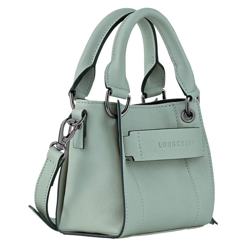 Longchamp |3D XS Handtasche Eisenkraut – Leder |Eisenkraut