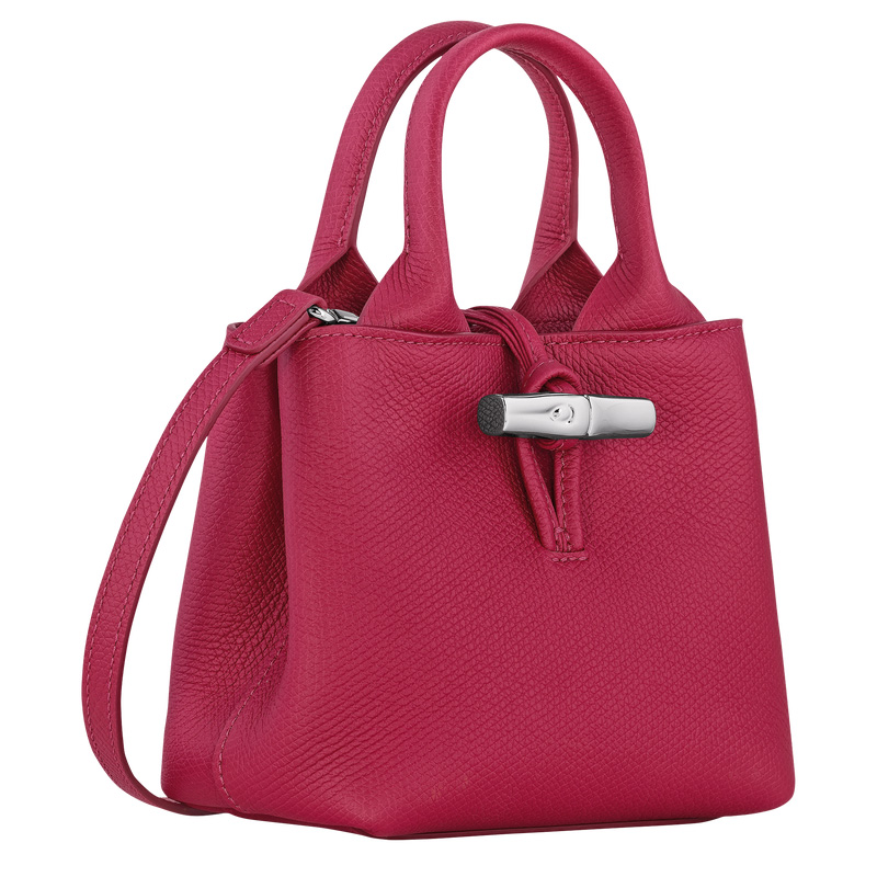 Longchamp |Le Roseau XS Handtasche Beetroot – Leder |Beetroot Longchamp |Le Roseau XS Handtasche Beetroot – Leder |Beetroot
