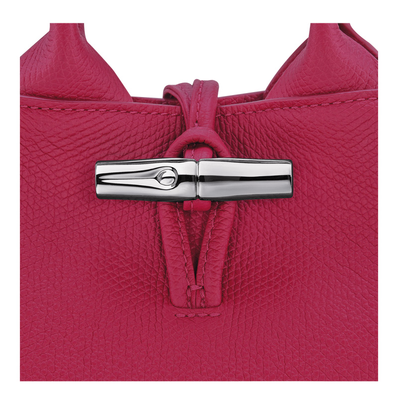 Longchamp |Le Roseau XS Handtasche Beetroot – Leder |Beetroot Longchamp |Le Roseau XS Handtasche Beetroot – Leder |Beetroot