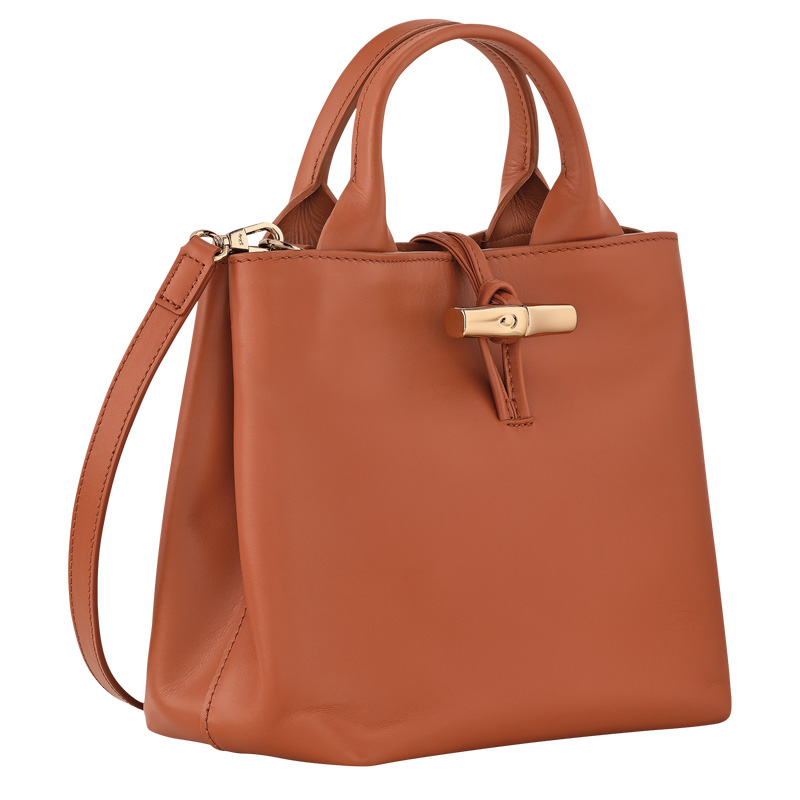 Longchamp |Le Roseau S Handtasche, Rinde – Leder |Rinde