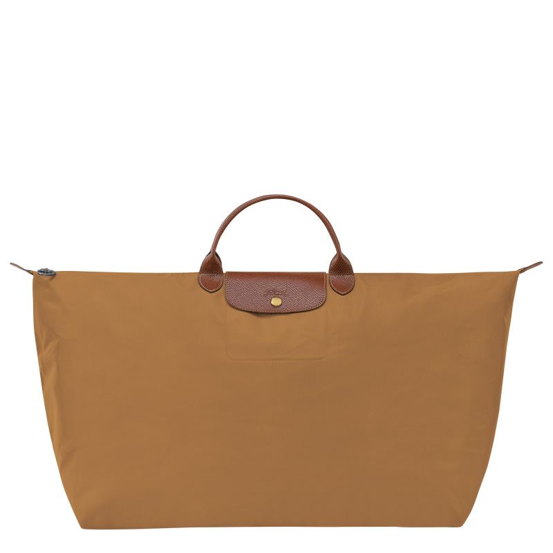 Longchamp |Le Pliage Original XL Reisetasche Rehbraun – Recyceltes Canvas |Rehbraun
