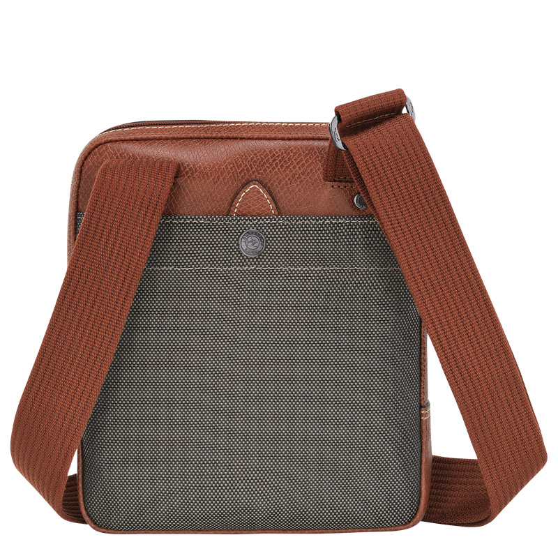 Longchamp |Boxford XS Umhängetasche Braun – Recyceltes Canvas |Braun