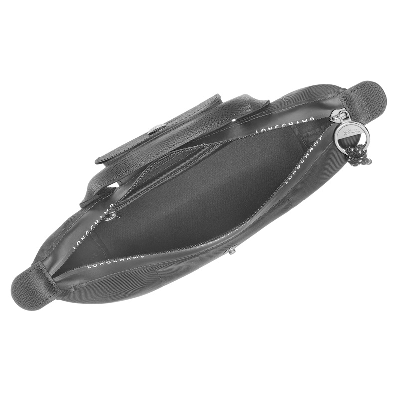 Longchamp |Le Pliage Energy Pouch Schwarz – Recyceltes Canvas |Schwarz