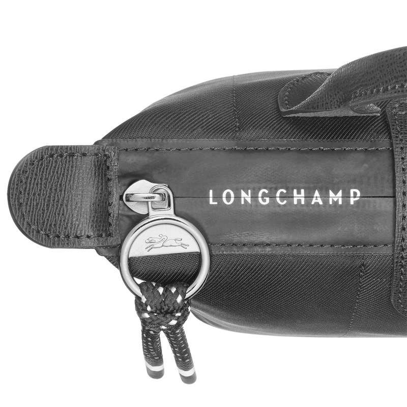 Longchamp |Le Pliage Energy Pouch Schwarz – Recyceltes Canvas |Schwarz