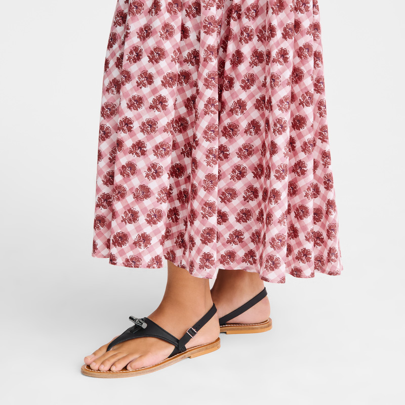 Longchamp |x K.Jacques Sandalen Schwarz – Leder |Schwarz