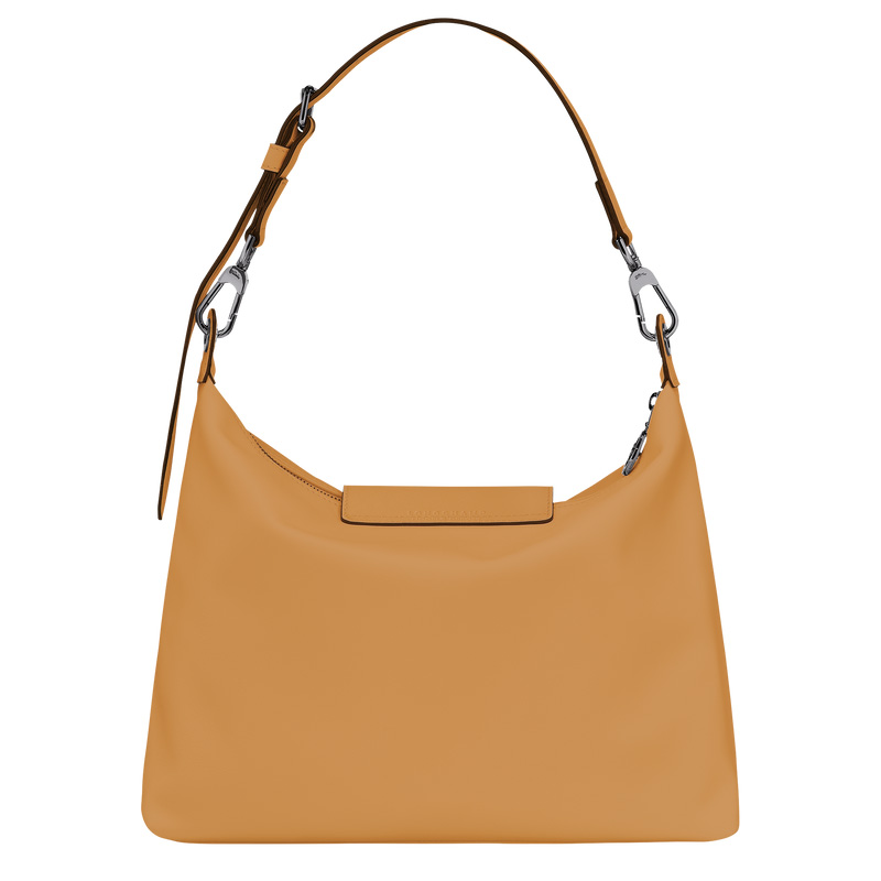 Longchamp |Le Pliage Xtra M Hobo-Tasche, Honig – Leder |Honig