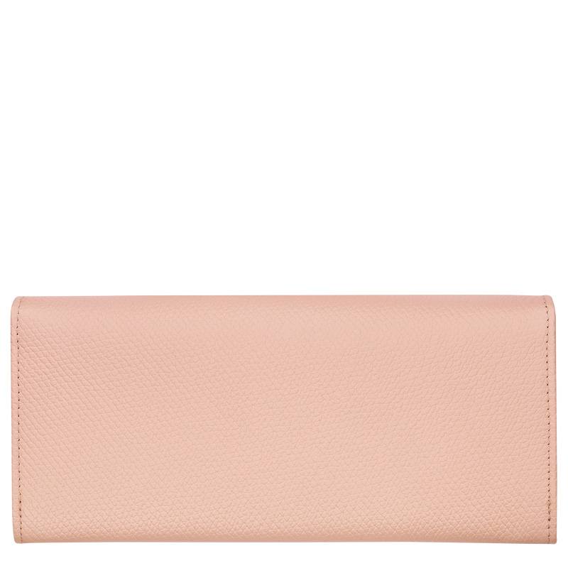 Longchamp |Le Roseau Flap-Brieftasche Ballerina - Leder |Ballerina