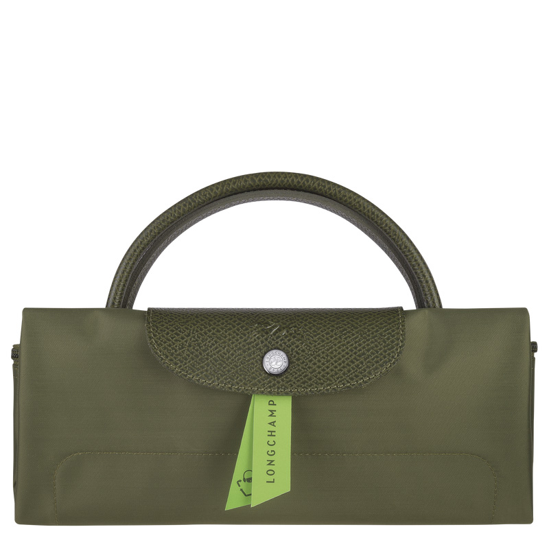 Longchamp |Le Pliage Grüne Reisetasche L Forest – Recyceltes Canvas |Forest
