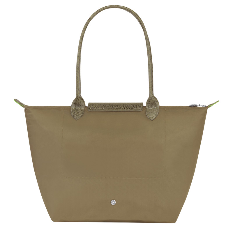 Longchamp |Le Pliage Grüne L Tragetasche Artischocke – Recyceltes Canvas |Artischocke