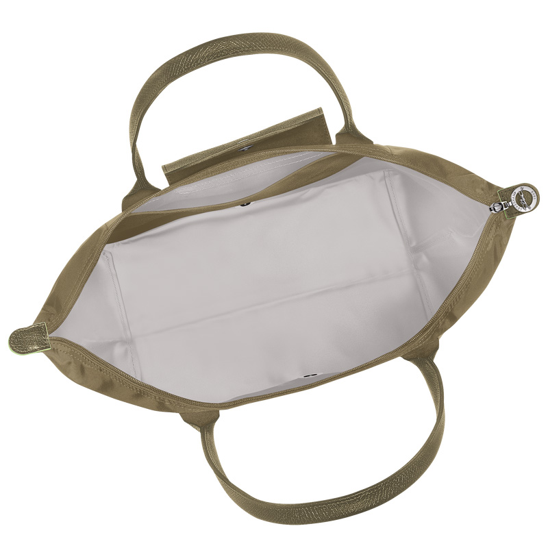 Longchamp |Le Pliage Grüne L Tragetasche Artischocke – Recyceltes Canvas |Artischocke
