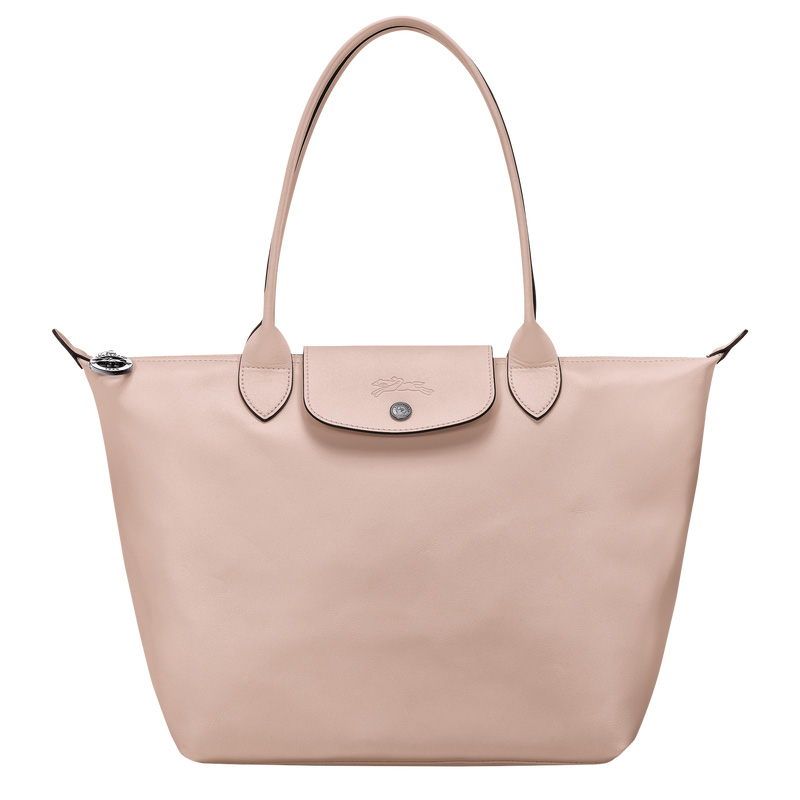 Longchamp |Le Pliage Xtra M Tragetasche Nude – Leder |Nude