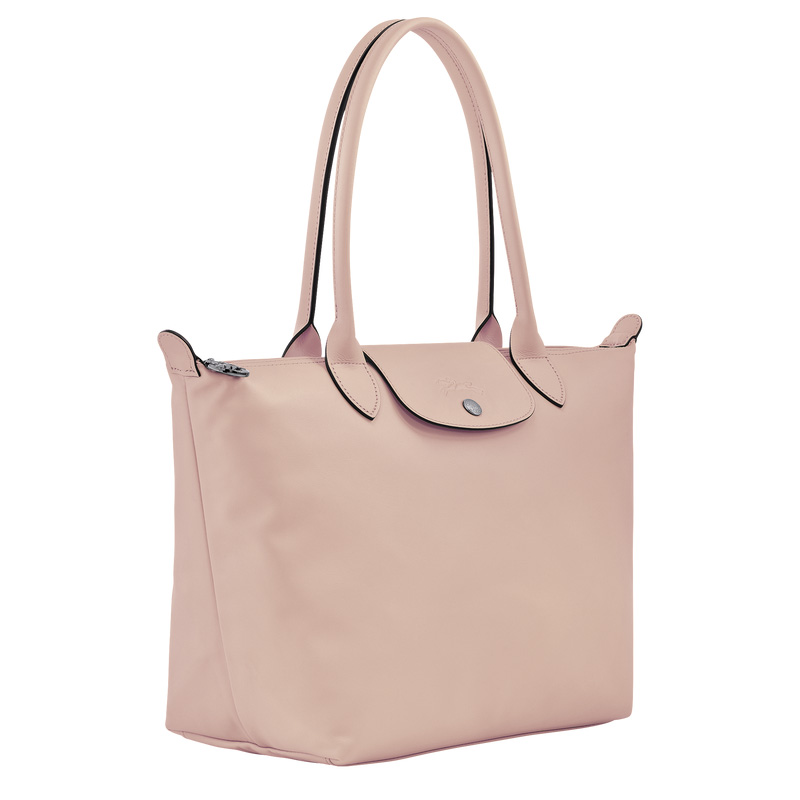 Longchamp |Le Pliage Xtra M Tragetasche Nude – Leder |Nude