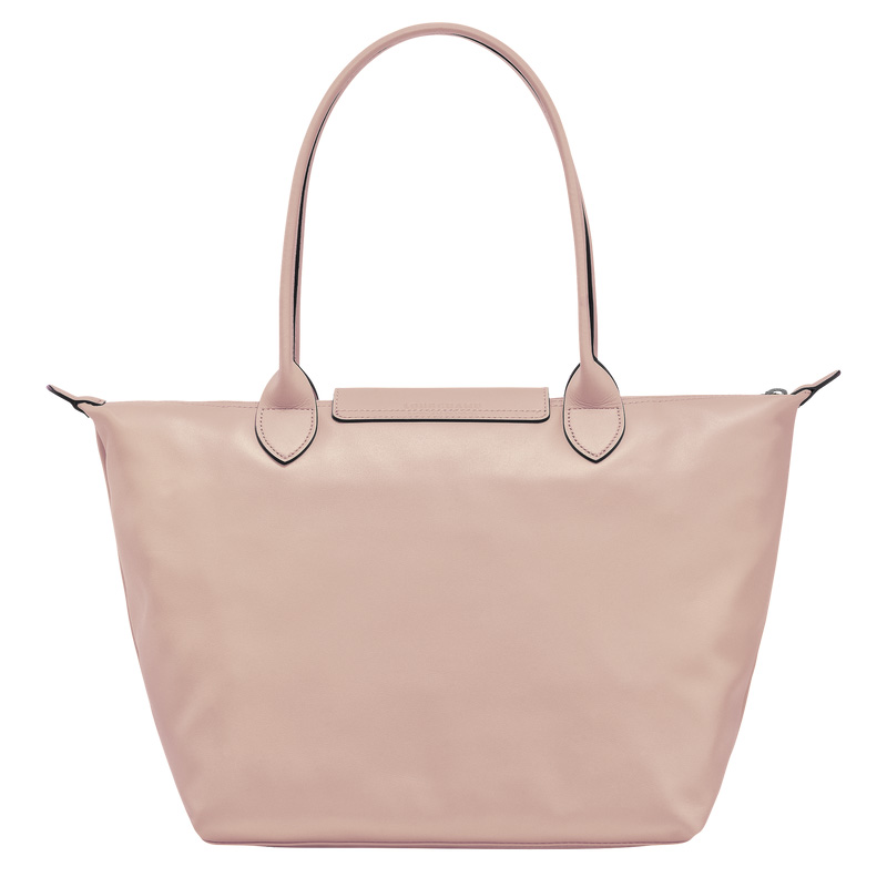 Longchamp |Le Pliage Xtra M Tragetasche Nude – Leder |Nude