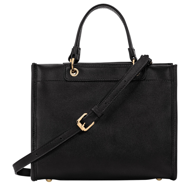 Longchamp |Cabas S Handtasche Schwarz – Leder |Schwarz