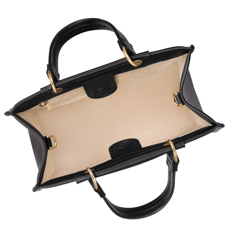 Longchamp |Cabas S Handtasche Schwarz – Leder |Schwarz