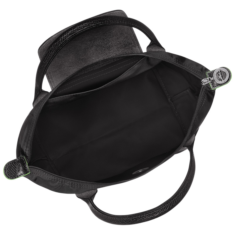 Longchamp |Le Pliage Green S Handtasche Schwarz – Recycelter Canvas |Schwarz