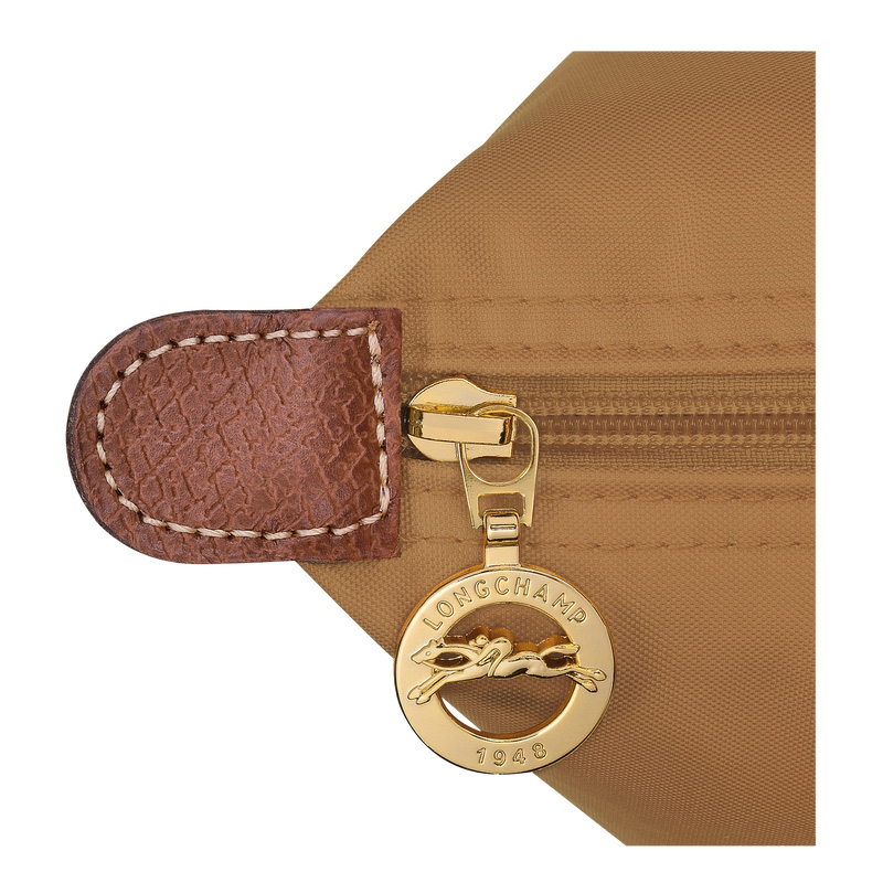 Longchamp |Le Pliage Original L Tragetasche, Rehbraun – Recyceltes Canvas |Rehbraun