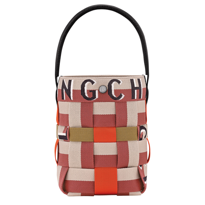 Longchamp |Re-Play XS Beuteltasche Wurzelholz/Rinde – Canvas |Wurzelholz/Rinde