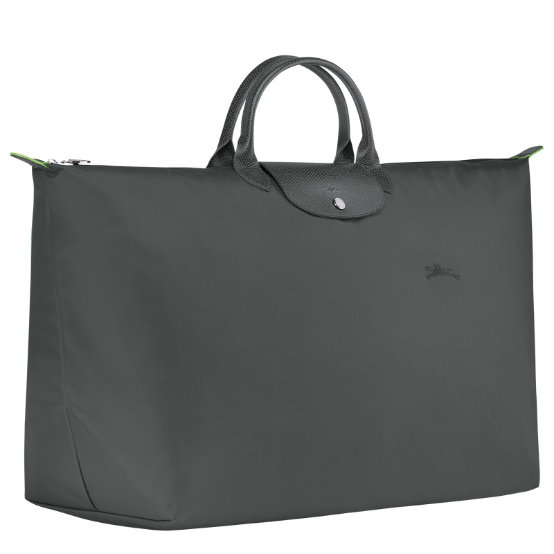 Longchamp |Le Pliage Grüne XL Reisetasche Graphit – Recyceltes Canvas |Graphit