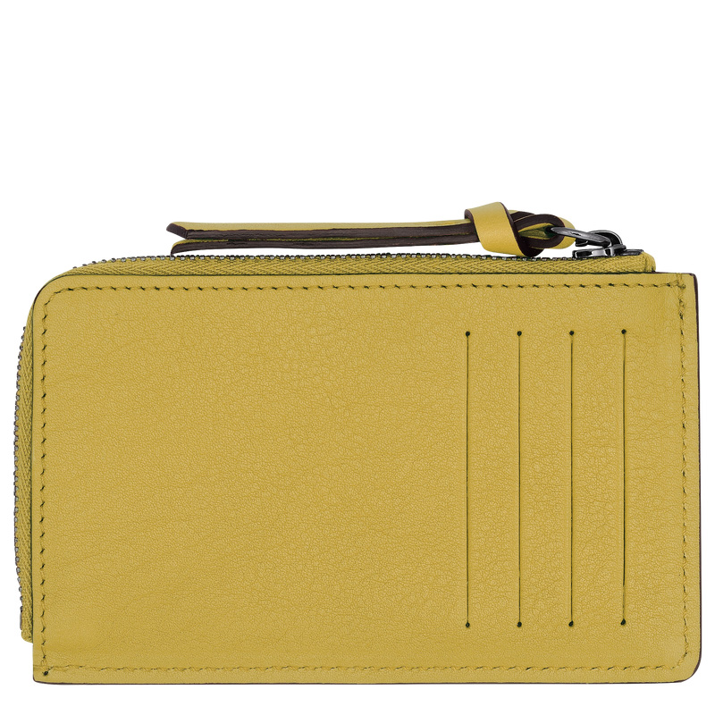 Longchamp |3D Kartenetui Ingwer – Leder |Ingwer