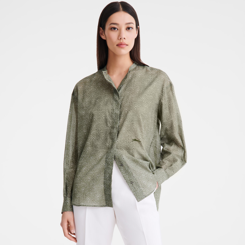 Longchamp |Hemd Laurel – Bedruckter Schleier |Laurel Longchamp |Hemd Laurel – Bedruckter Schleier |Laurel