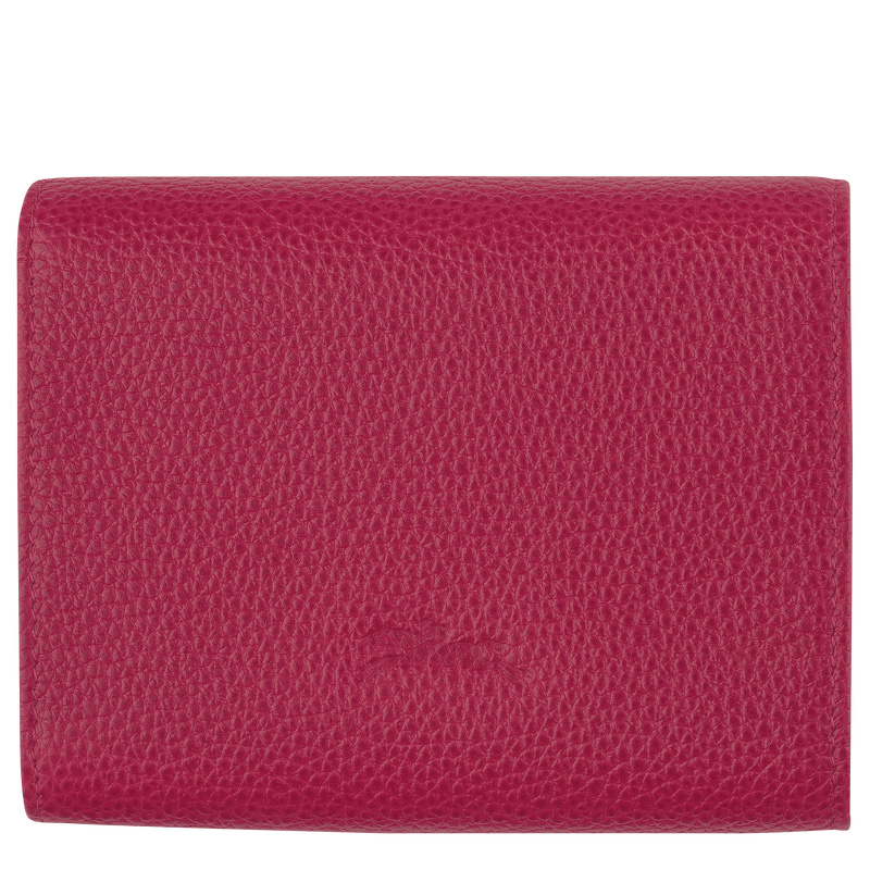 Longchamp |Le Roseau Geldbörse Rot – Leder |Rot