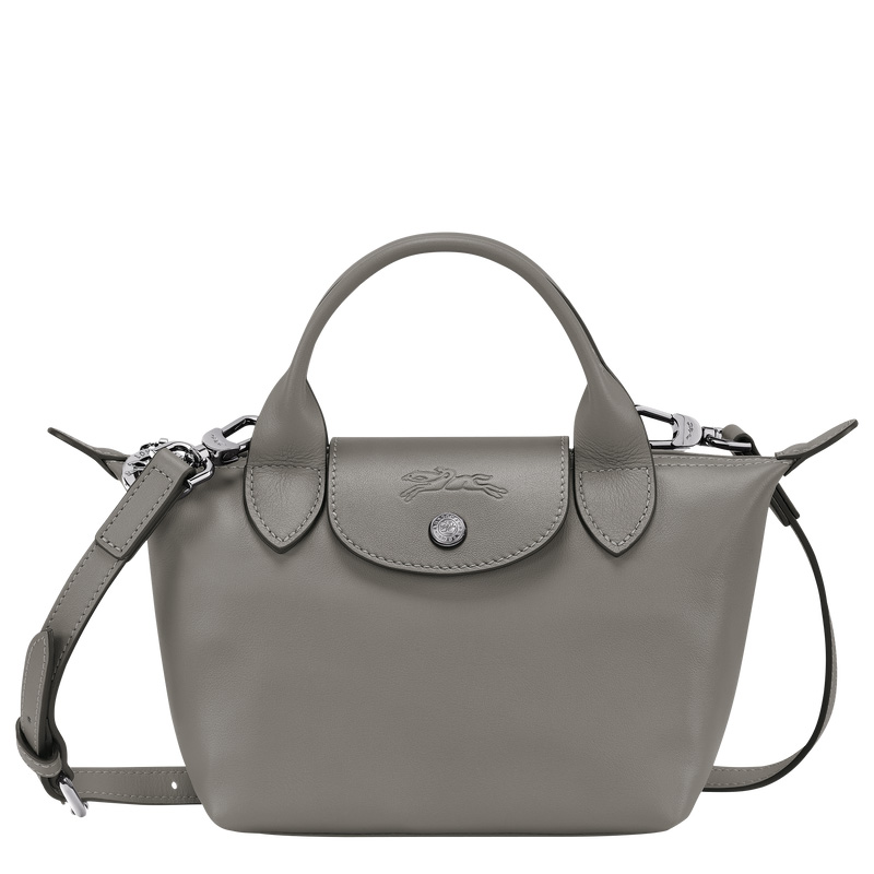Longchamp |Le Pliage Xtra XS Handtasche Turteltaube – Leder |Turteltaube