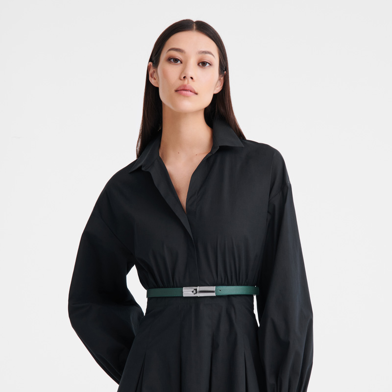 Longchamp |Le Roseau Damengürtel Cedar – Leder |Zeder