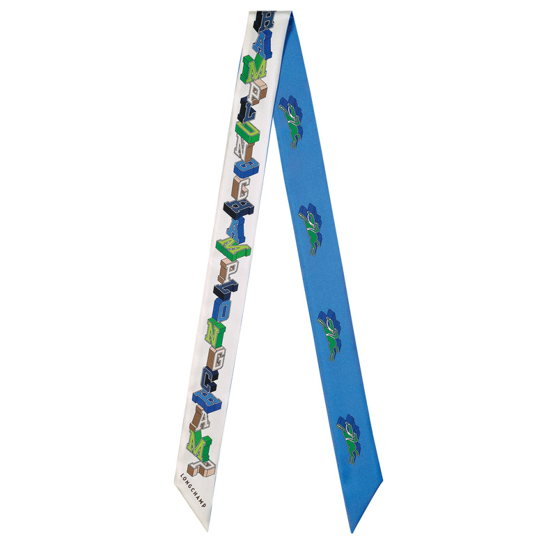 Longchamp |University Stirnband Papier – Seide |Papier