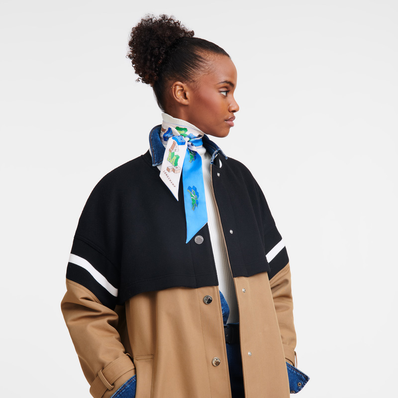 Longchamp |University Stirnband Papier – Seide |Papier